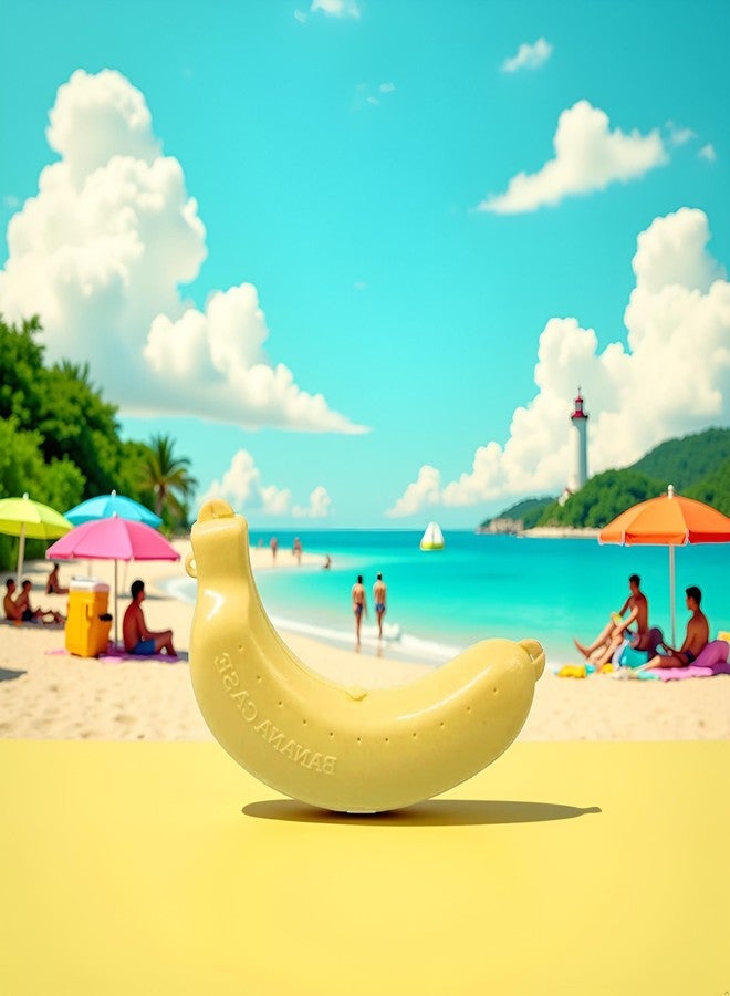 WaigN Yellow Banana Storage BPA-Free Outdoor Travel Case,Keep Fresh Banana Keeper and Protector, Cute Banana Carrier Storage Box for Picnic Camping,Food Containers - Image 2